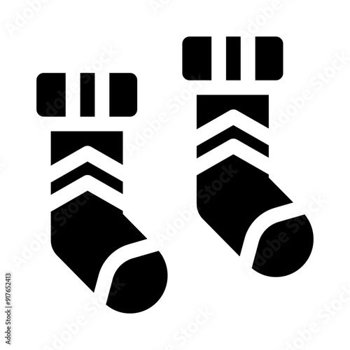 footwear glyph icon