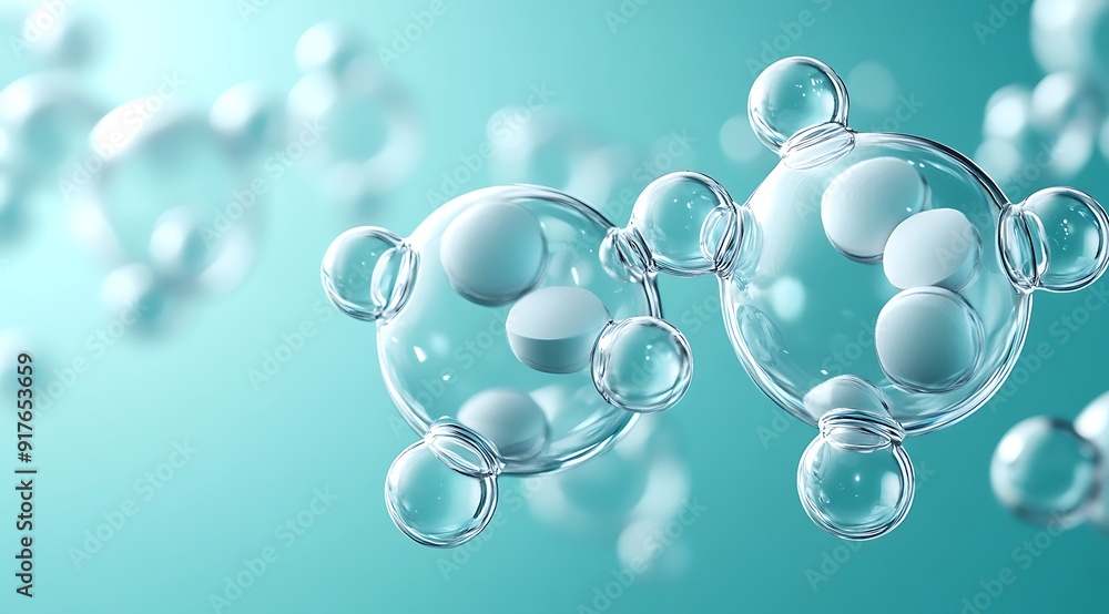 Aspirin Molecule in a Calming Pastel Green Background for Pain Relief Concepts Design Aspirin Molecule in a Calming Pastel Green Background for Pain Relief Concepts Design