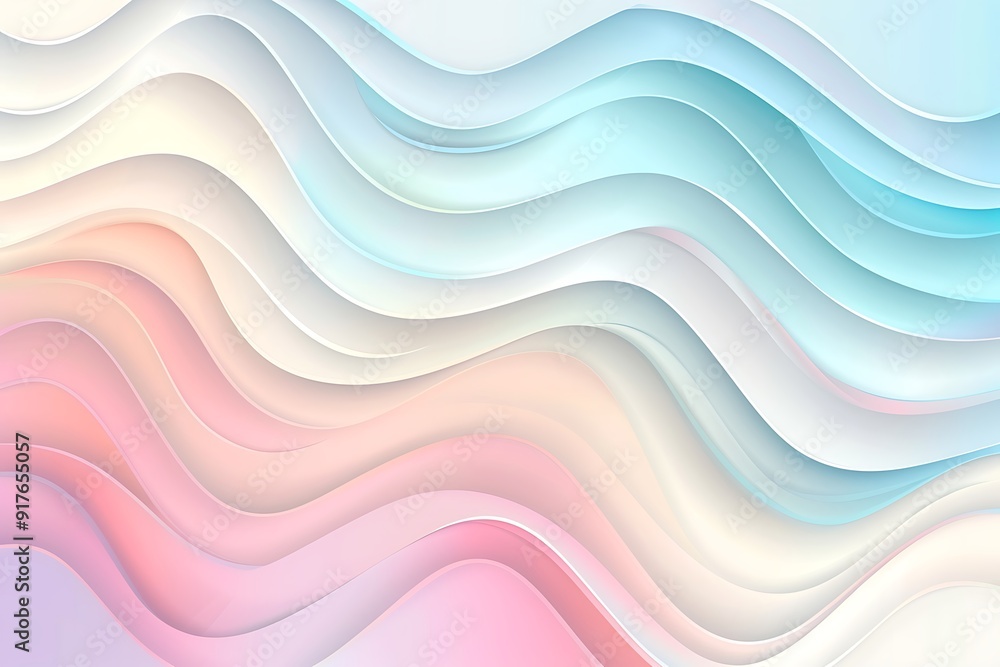 Abstract Pastel Wave Background Abstract Pastel Wave Background