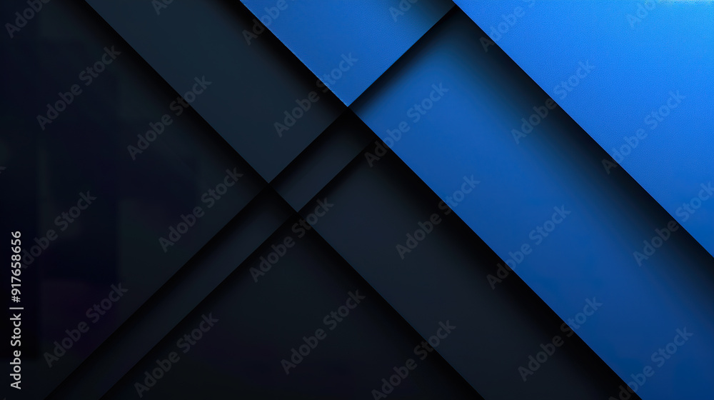 Abstract Blue and Black Diagonal Geometric Pattern Abstract Blue and Black Diagonal Geometric Pattern