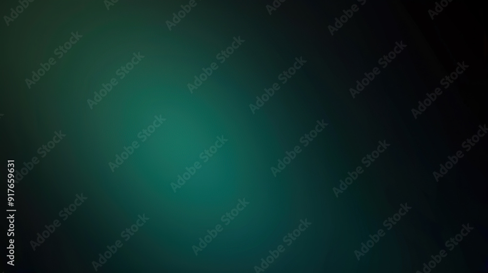 Obraz premium Abstract Green and Black Gradient Background