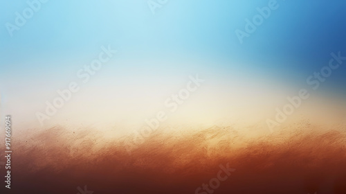 Abstract Gradient Background with Brown and Blue Hues