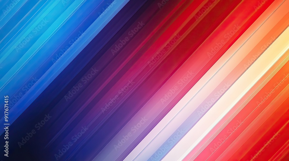This is a vibrant abstract background featuring diagonal stripes with a gradient transition from blue to red tones This is a vibrant abstract background featuring diagonal stripes with a gradient transition from blue to red tones