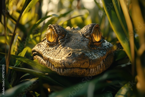Croc in Jungle
