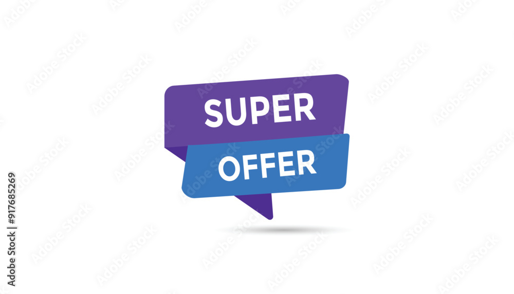 Super Offer button web banner templates. Vector Illustration Super Offer button web banner templates. Vector Illustration
