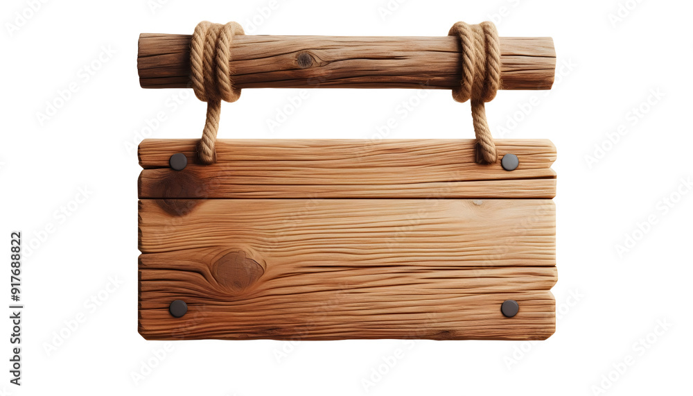 Wooden signboard isolated on transparent background Wooden signboard isolated on transparent background