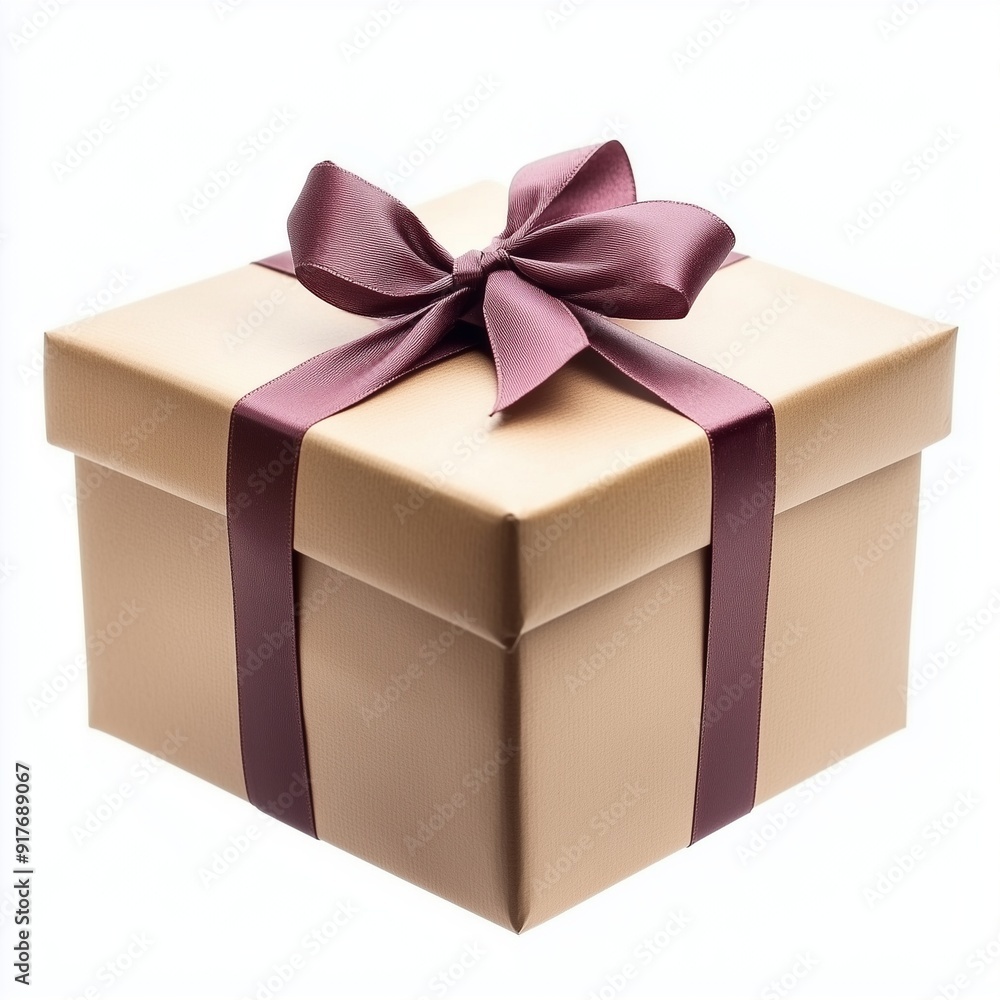 Obraz premium gift box isolated on white