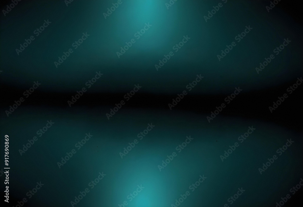 Obraz premium Teal blue and muted green grainy gradient background with a refined noise texture web banner design with prominent copy space