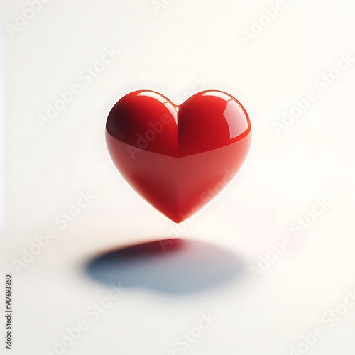 Basic Heart Flat Vector