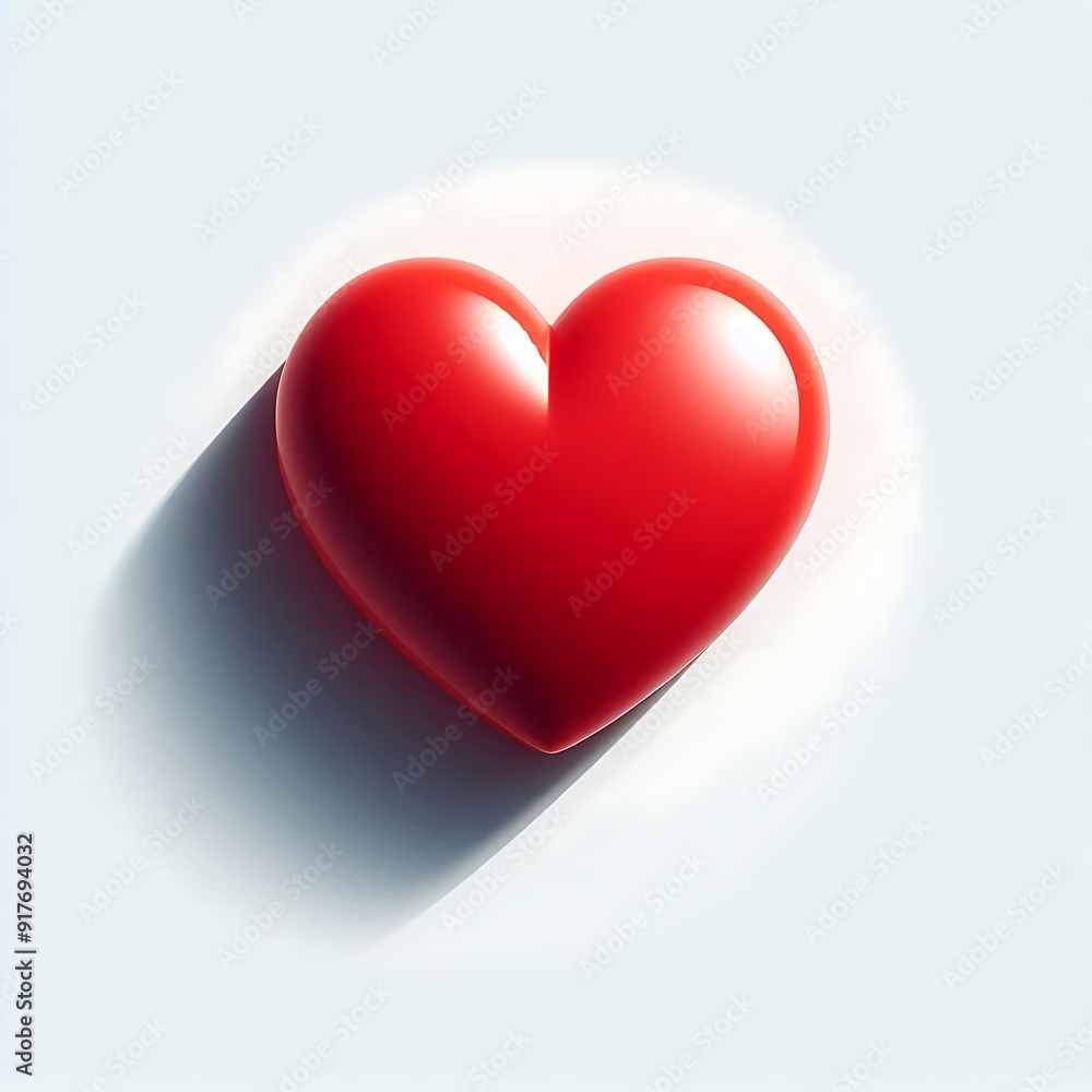 Basic Heart Flat Vector Basic Heart Flat Vector
