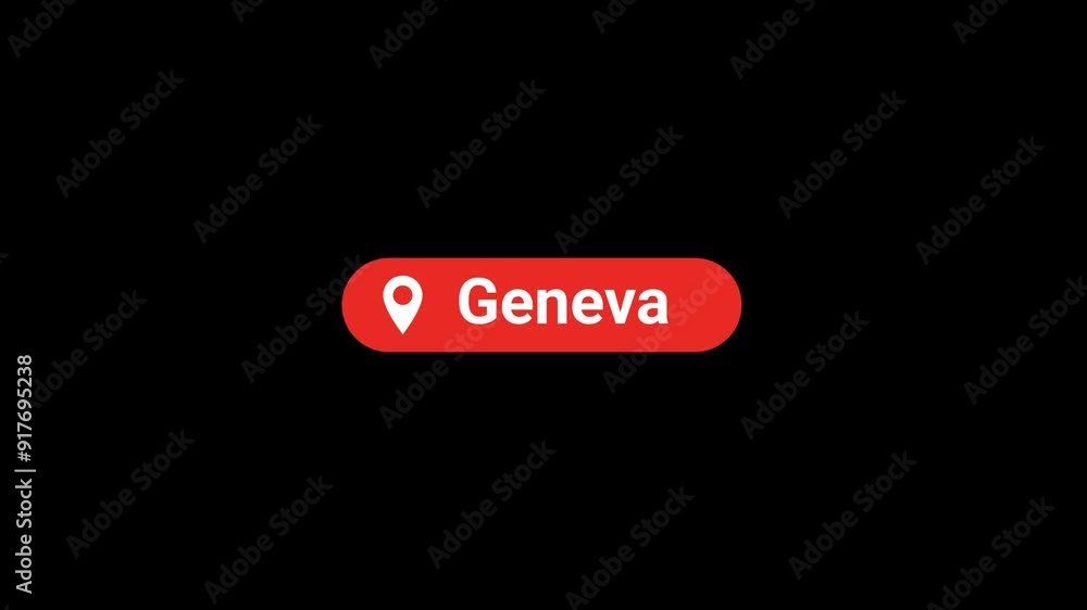 Geneva Location title Animation Geneva Location title Animation