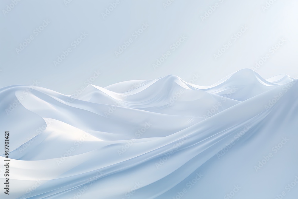 Abstract White Landscape Abstract White Landscape