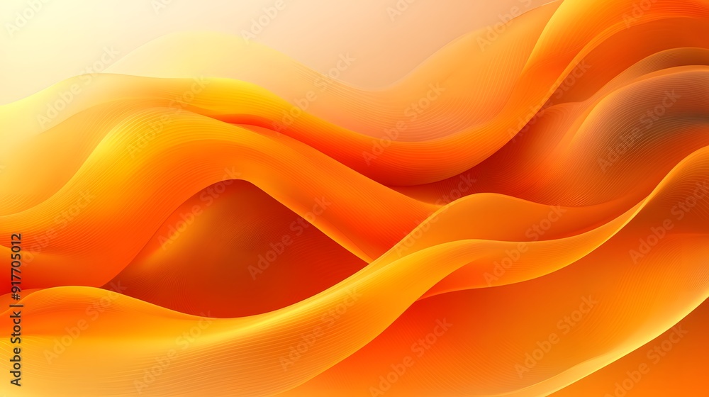 Simple Vector Artwork Featuring a Light Orange Background with Radiant Yellow Wave Elements and Soft Light-Shadow Interplay Simple Vector Artwork Featuring a Light Orange Background with Radiant Yellow Wave Elements and Soft Light-Shadow Interplay