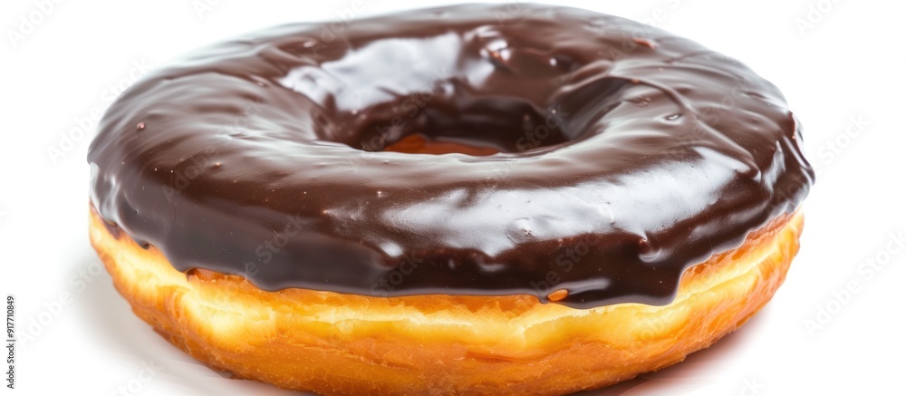 Sweet chocolate donut ,donut with chocolate cream. Sweet chocolate donut ,donut with chocolate cream.