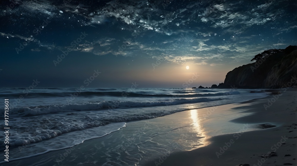 Obraz premium sunrise over the sea