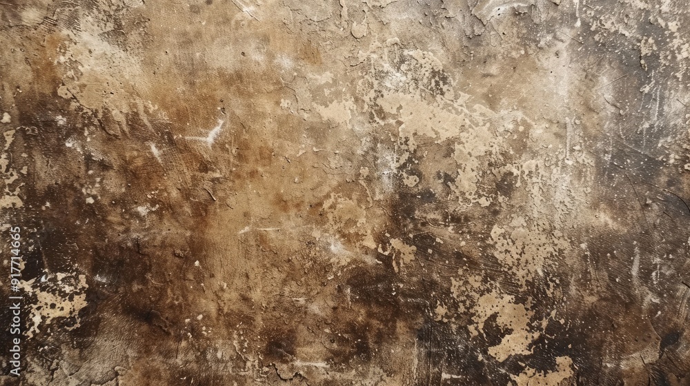 Fototapeta premium Abstract brown cement background