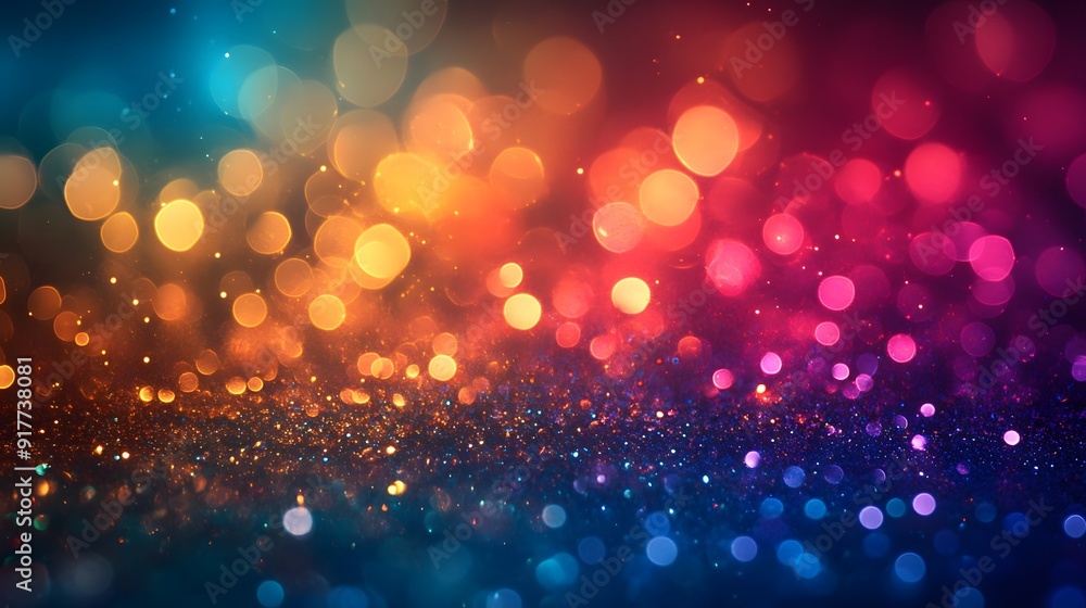 Festive Bokeh Lights. Colorful celebration concept Festive Bokeh Lights. Colorful celebration concept