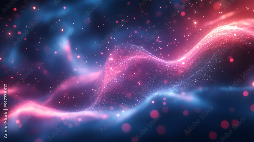 Ethereal Glow. Serene and mesmerizing light display Ethereal Glow. Serene and mesmerizing light display