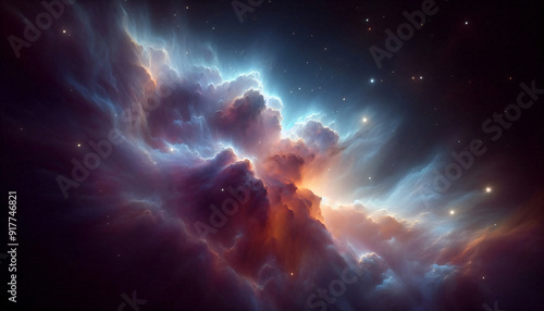 nebula in the cosmos 