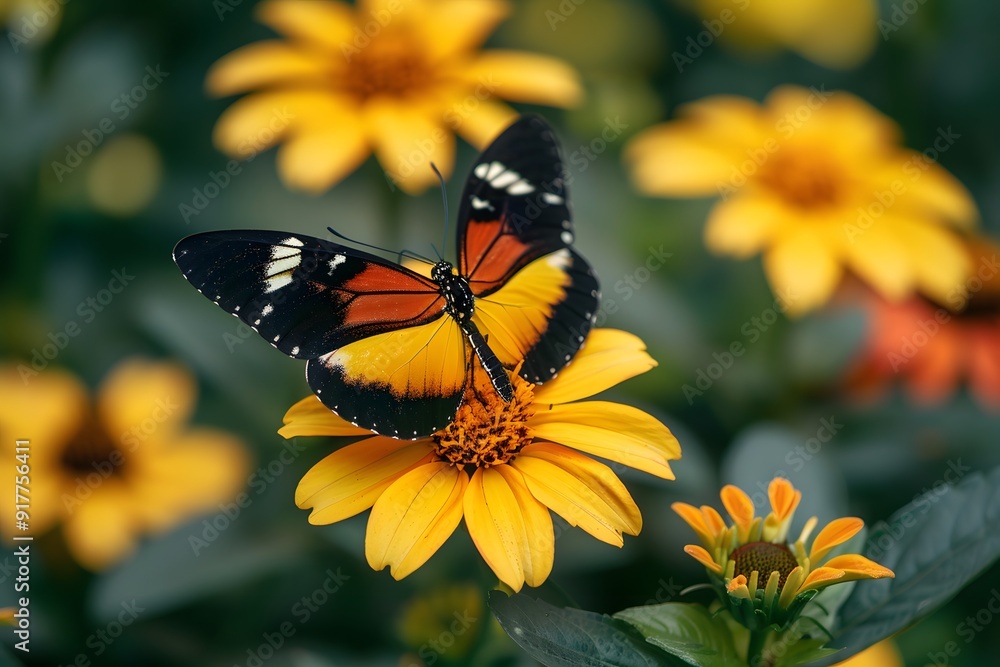 Graceful Butterfly. Nature's beauty concept Graceful Butterfly. Nature's beauty concept