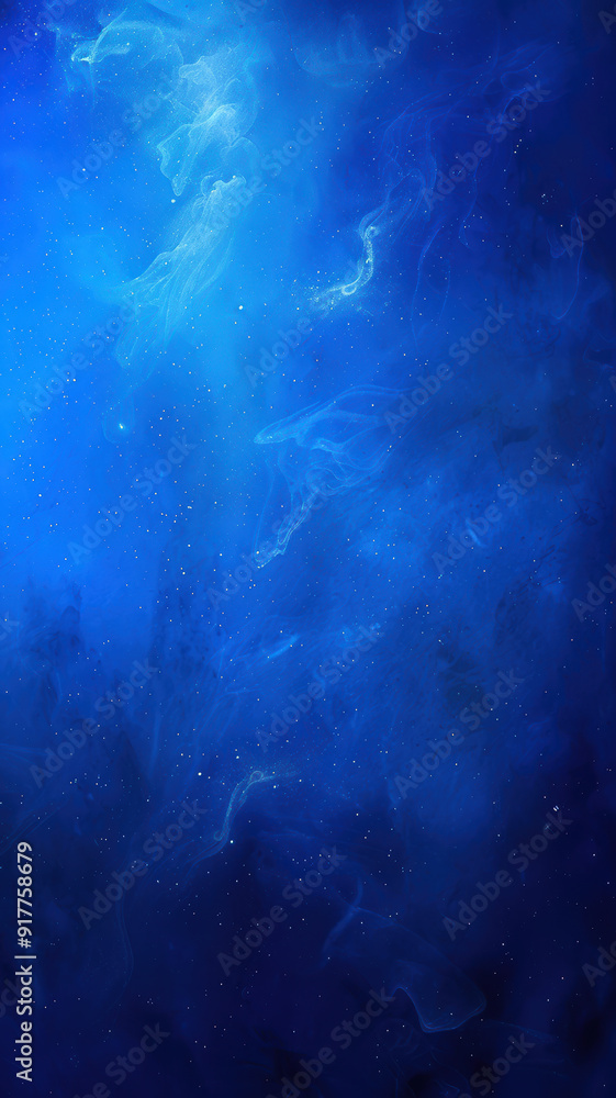 Obraz premium Minimalist blue gradient