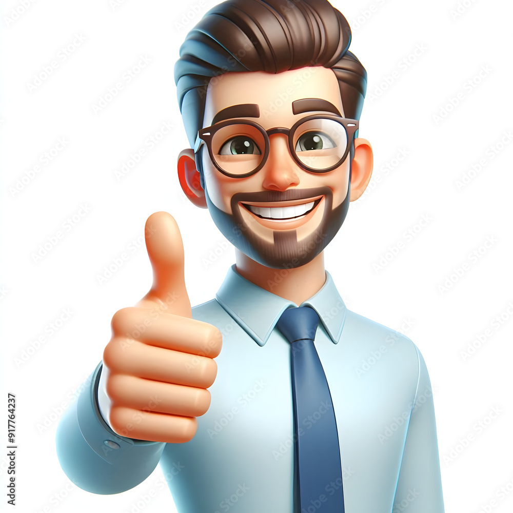 Happy person thumbs up 3 Happy person thumbs up 3