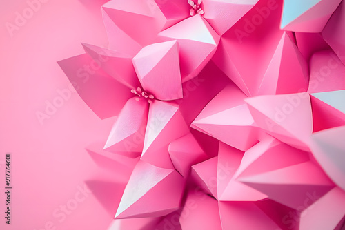 Wallpaper Mural Modern pink background Torontodigital.ca