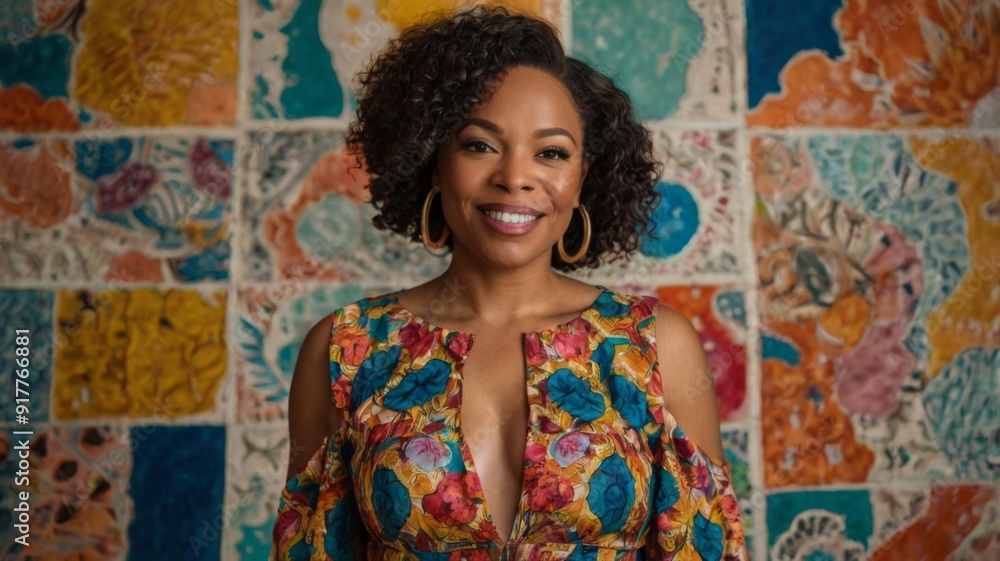 Fototapeta premium Empowerment and representation in media with positive and diverse imagery