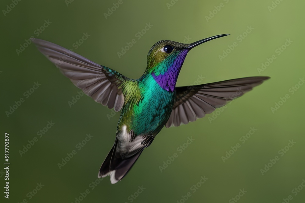Fototapeta premium hummingbird on a branch