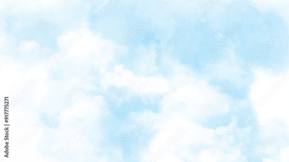 Background vector with clouds on blue sky. sky air cloud effect background. Background vector with clouds on blue sky. sky air cloud effect background.