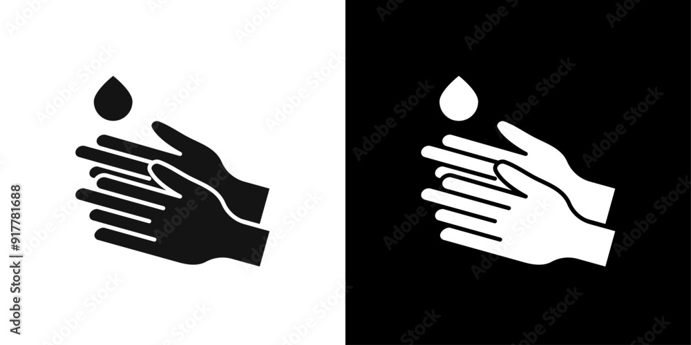 hand gel icon Symbol mark in filled style hand gel icon Symbol mark in filled style