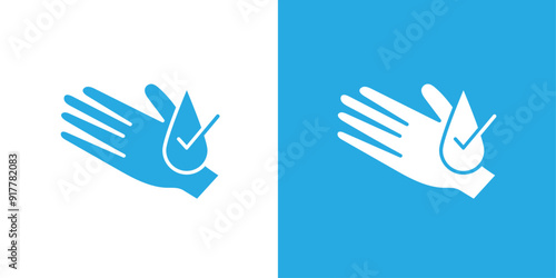 hypoallergenic icon Symbol mark in filled style
