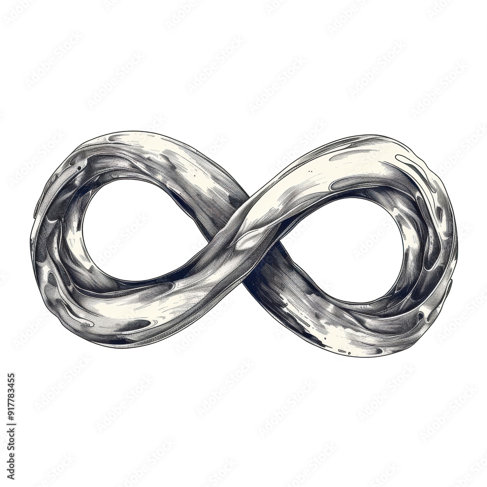 Infinity Symbol Hand Drawn Isolated on Transparent or White Background, PNG Infinity Symbol Hand Drawn Isolated on Transparent or White Background, PNG