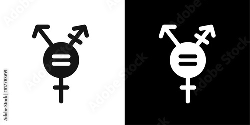 Rainbow LGBT flag icon Symbol mark in filled style