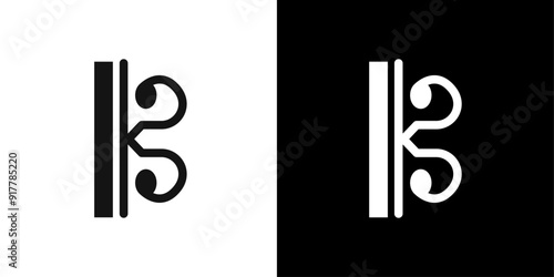 alto clef icon Symbol mark in filled style