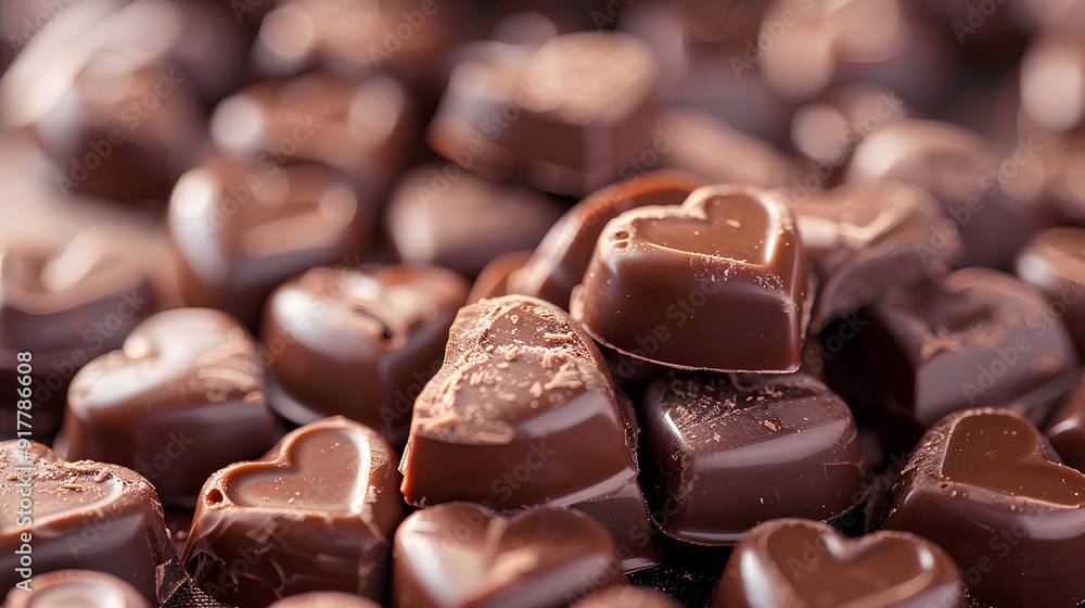 love shaped chocolate candy love shaped chocolate candy