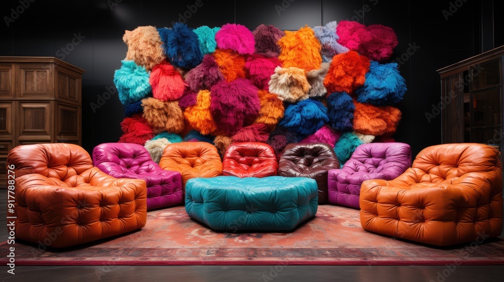 Fototapeta premium colorful room