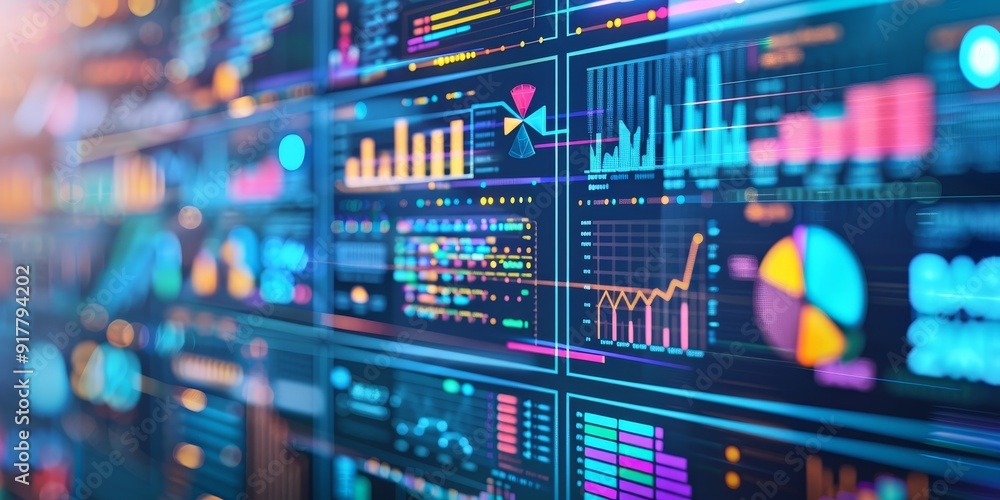 A detailed digital interface displaying multiple business applications, including CRM, financial tools, and project management, symbolizing comprehensive business solutions A detailed digital interface displaying multiple business applications, including CRM, financial tools, and project management, symbolizing comprehensive business solutions