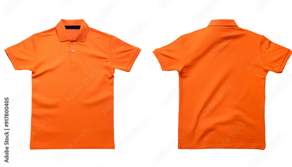 Orange Polo - Shirt Mockup for Product Design - T-shirt Template for Logo Placement and Branding - Template for Company Shirt and Work Clothing - Presentation Background for Corporate Identity Orange Polo - Shirt Mockup for Product Design - T-shirt Template for Logo Placement and Branding - Template for Company Shirt and Work Clothing - Presentation Background for Corporate Identity
