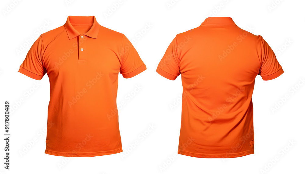 Orange Polo - Shirt Mockup for Product Design - T-shirt Template for Logo Placement and Branding - Template for Company Shirt and Work Clothing - Presentation Background for Corporate Identity Orange Polo - Shirt Mockup for Product Design - T-shirt Template for Logo Placement and Branding - Template for Company Shirt and Work Clothing - Presentation Background for Corporate Identity