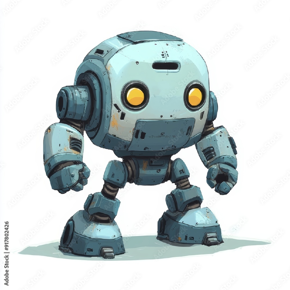 A Tiny, Friendly Robot A Tiny, Friendly Robot