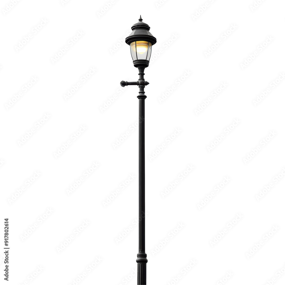 Symbol Lamp Pole Isolated on Transparent or White Background, PNG Symbol Lamp Pole Isolated on Transparent or White Background, PNG