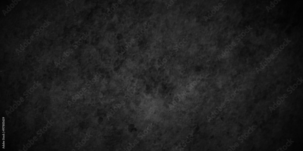 Fototapeta premium Dark black anthracite dark gray wall grunge textured concrete background. grunge charcoal old aged retro vintage stone concrete cement blackboard chalkboard wall floor elegant texture.