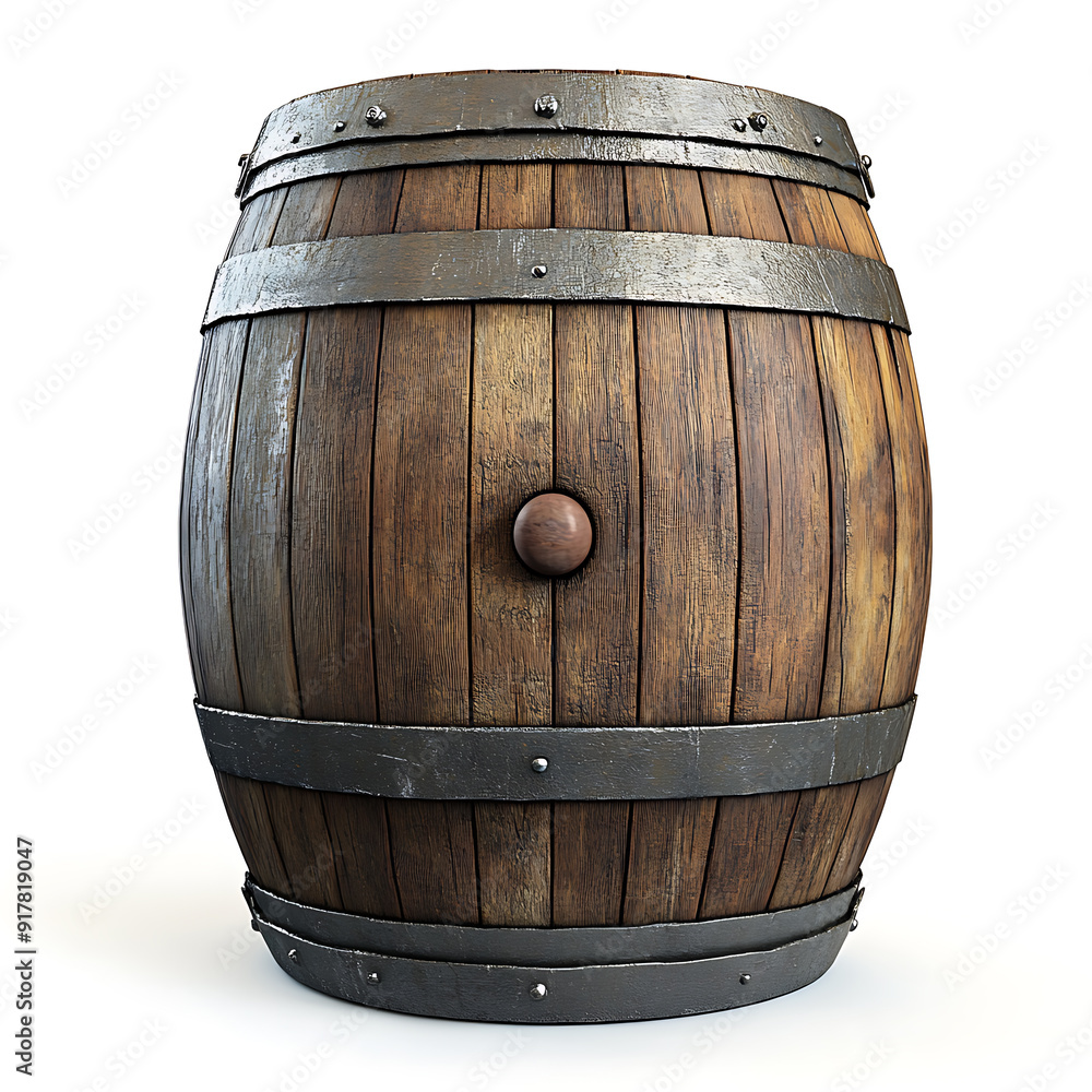 Obraz premium Wine barrels, a valuable tool for aging beverages