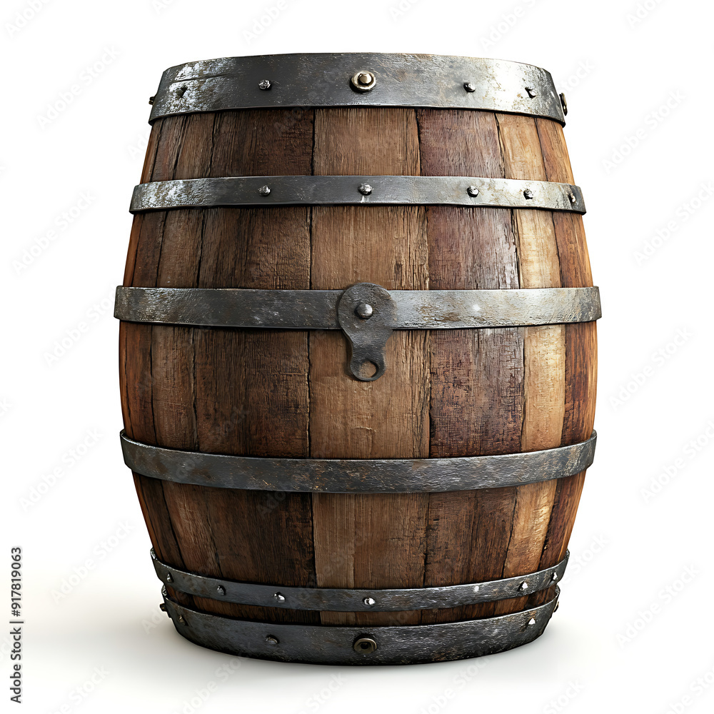 Obraz premium Wine barrels, a valuable tool for aging beverages