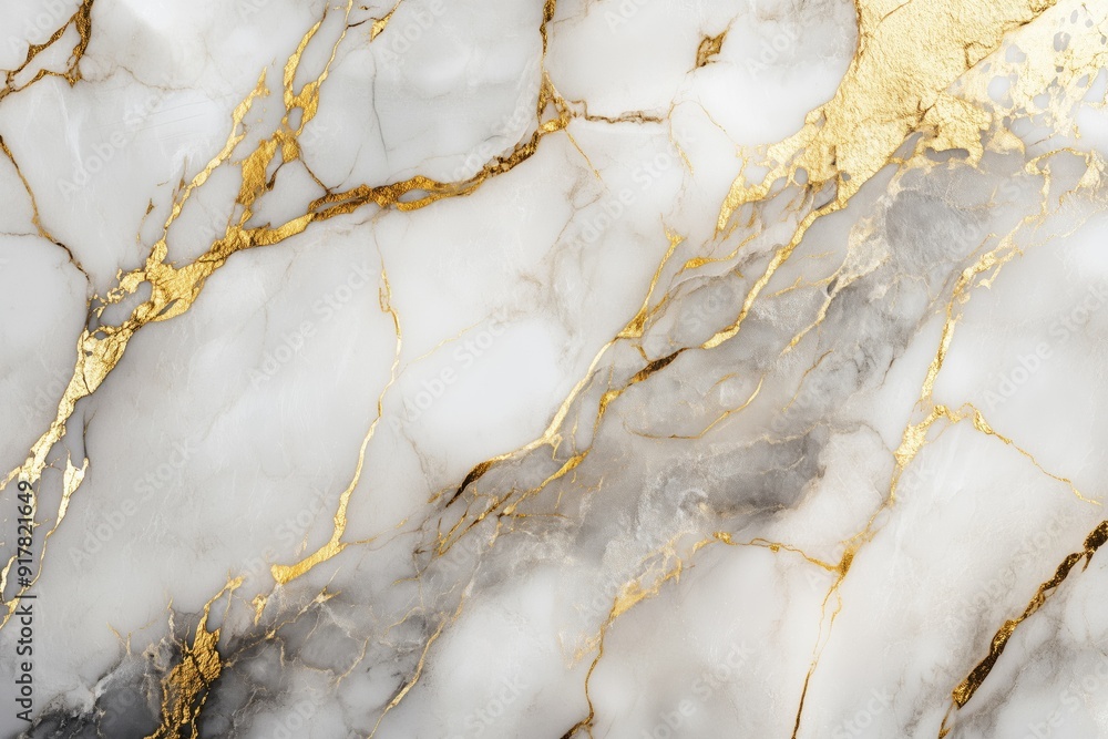 Refined marble texture featuring golden veins, with a shimmering effect under soft lighting Refined marble texture featuring golden veins, with a shimmering effect under soft lighting