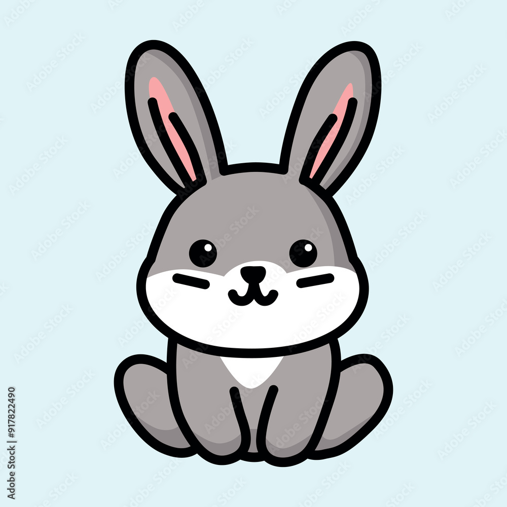 cute bunny or rabbit vector illustration graphic cute bunny or rabbit vector illustration graphic