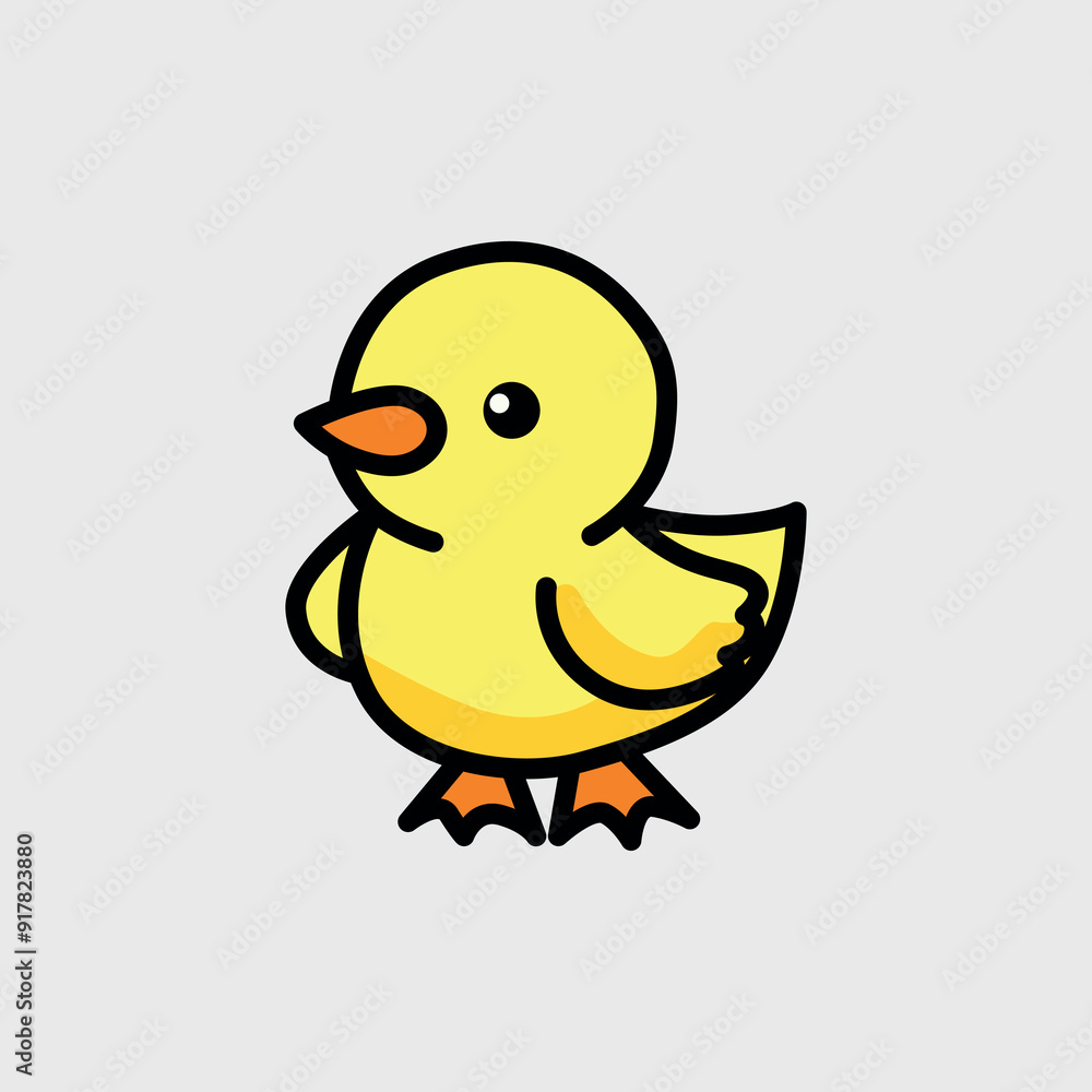 cute duck vector illustration graphic cute duck vector illustration graphic