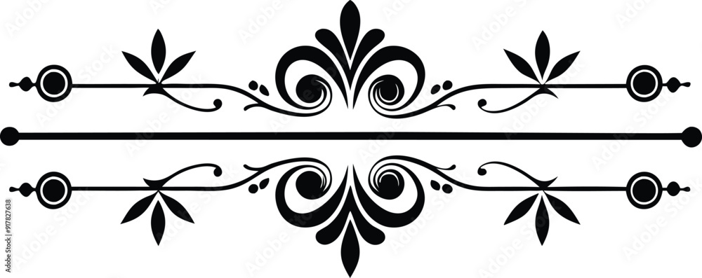 decorative divider illustration black and white decorative divider illustration black and white
