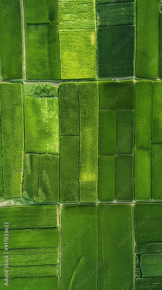 Aerial View of Green Fields Aerial View of Green Fields